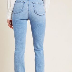 Paige High Rise Sarah Slim Lightwash Jeans